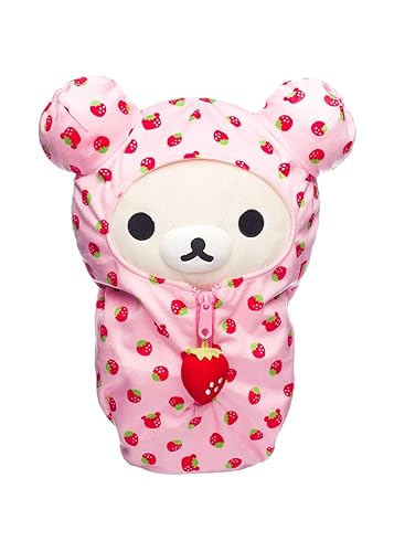 Rilakkuma Sleeping Bag Plush - Strawberry