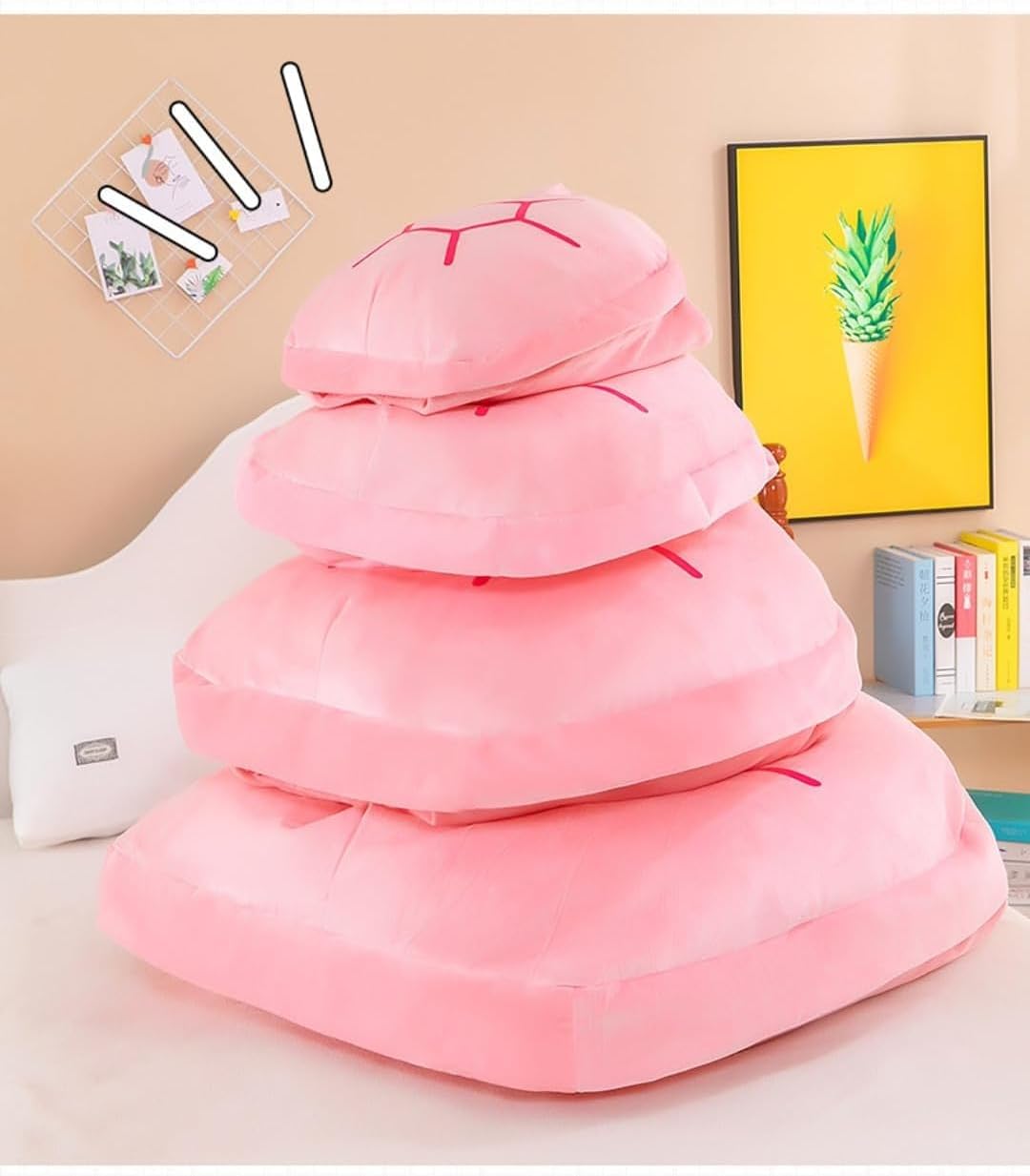 亀の甲羅クッション 着ぐるみ ぬいぐるみ 特大サイズ 着用可能 クッション 抱き枕 カメ ぬいぐるみ 座布団 座椅子 人をダメにする