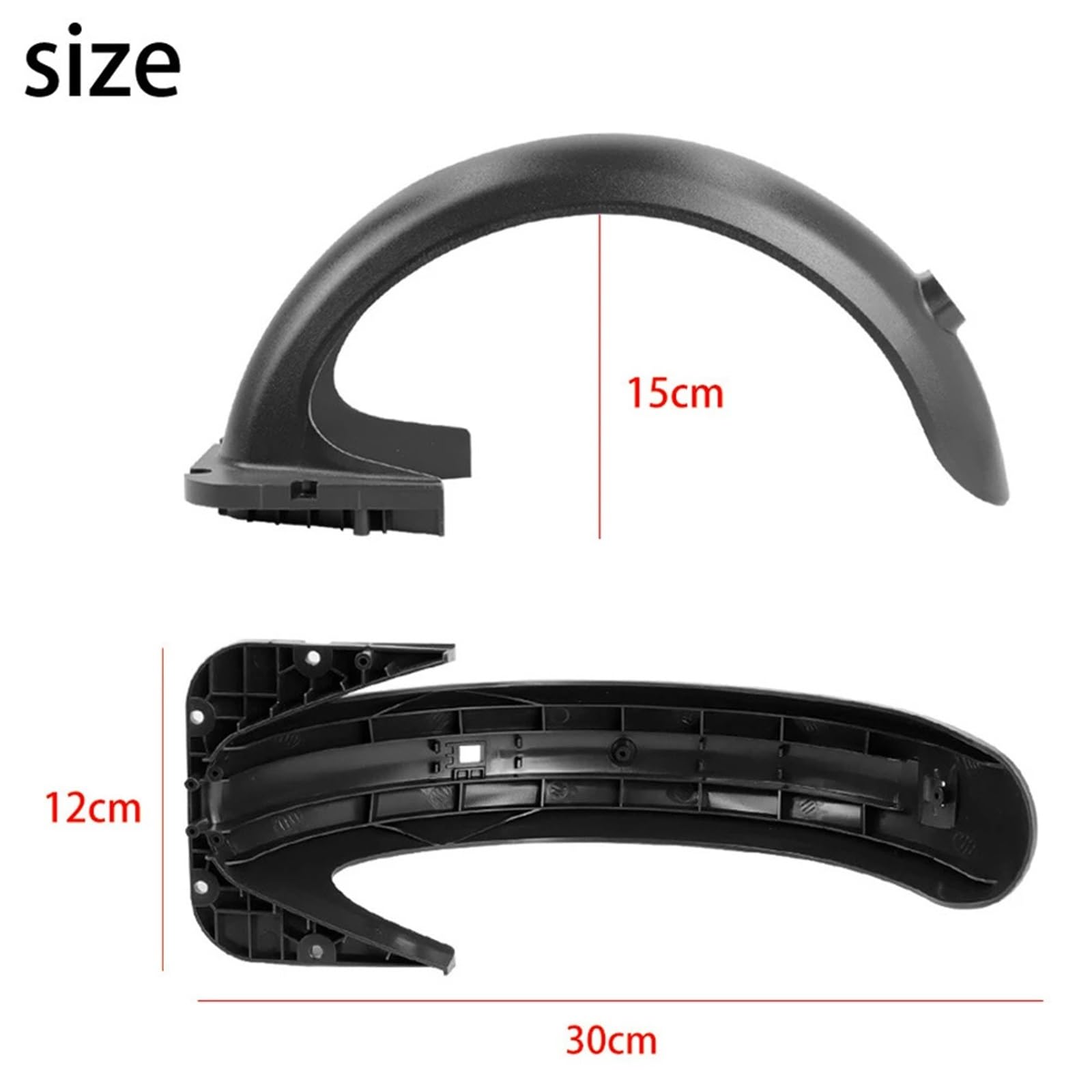 E-Scooter Kotflügel Hinten Kotflügel Rücklicht Halterung Kit for Elektrische Roller Bremse Licht Unterstützung Halterung Set Teile