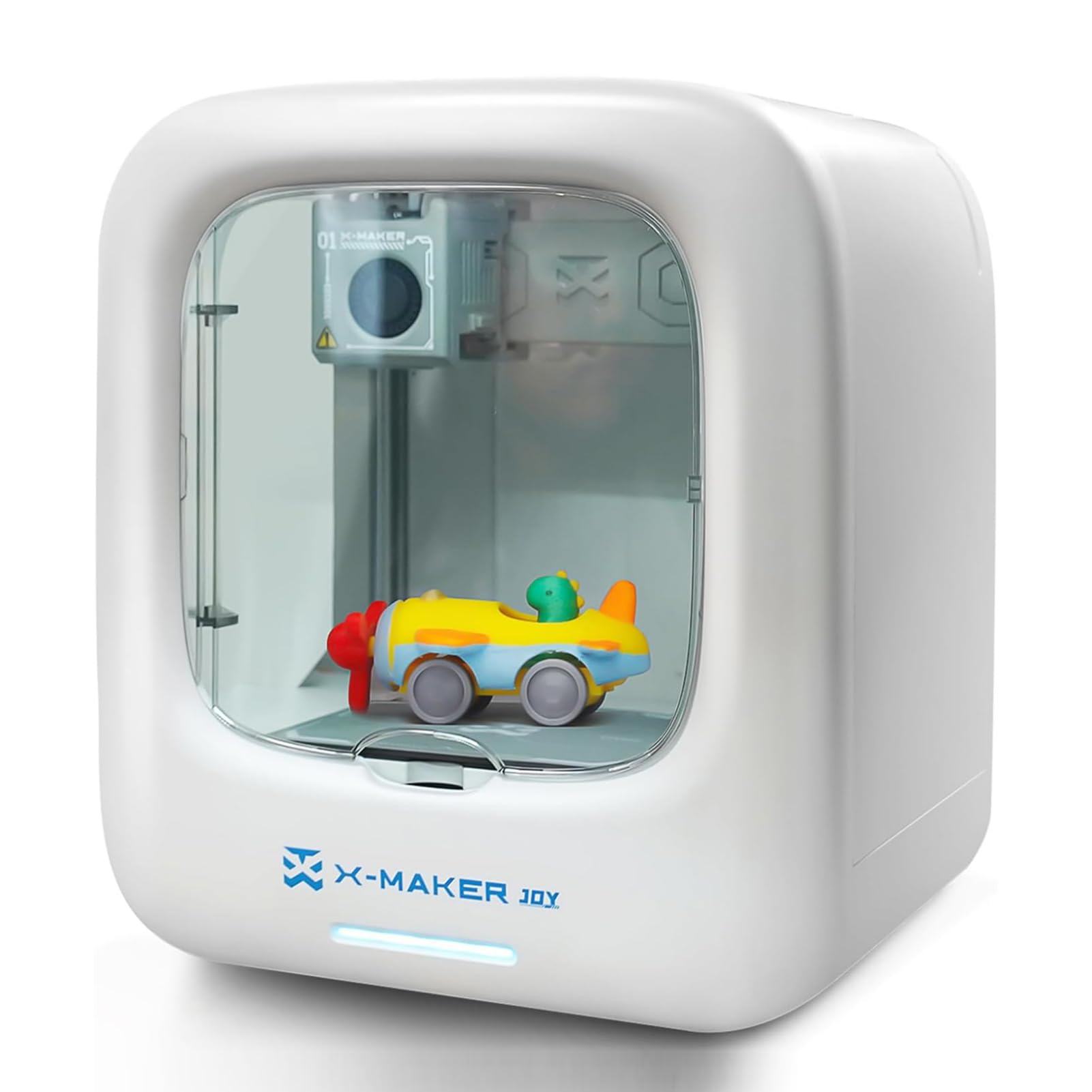 Xichuzi Impresora 3D X-Maker Joy Totalmente ensamblada Impresión 3D de Alta Velocidad y Alta precisión de 200 mm/s con Cama sin nivelación Tamaño de construcción de 120 x 120 x 120 mm Wi-Fi y Control