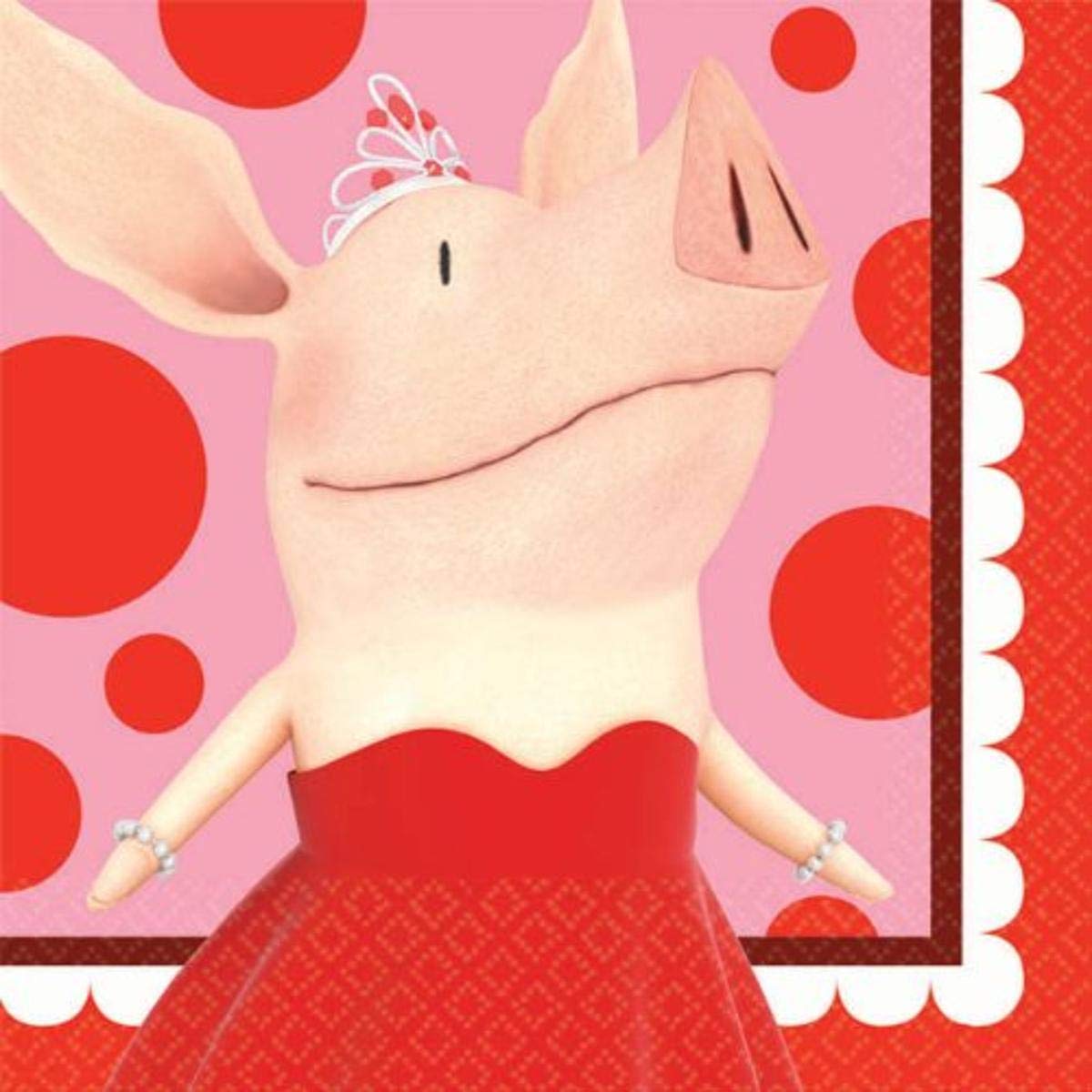 amscanBeverage Napkins | Olivia Collection | Party Accessory