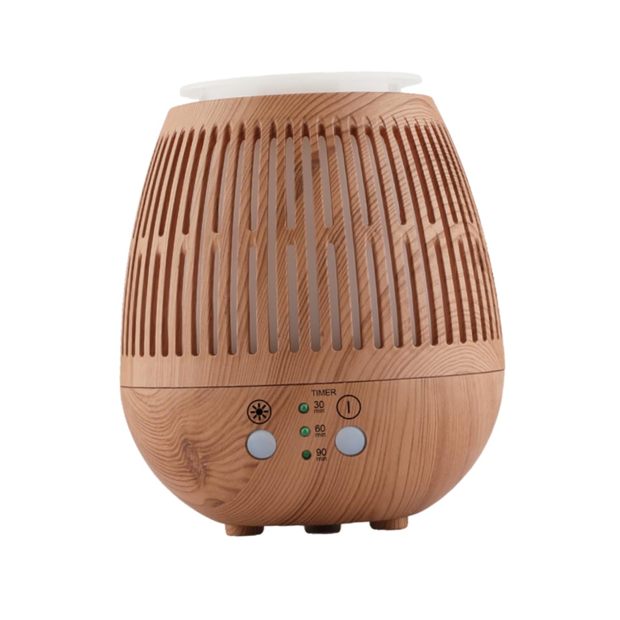 Diffuseur arômes bois pour chambre et bureau avec lumière douce