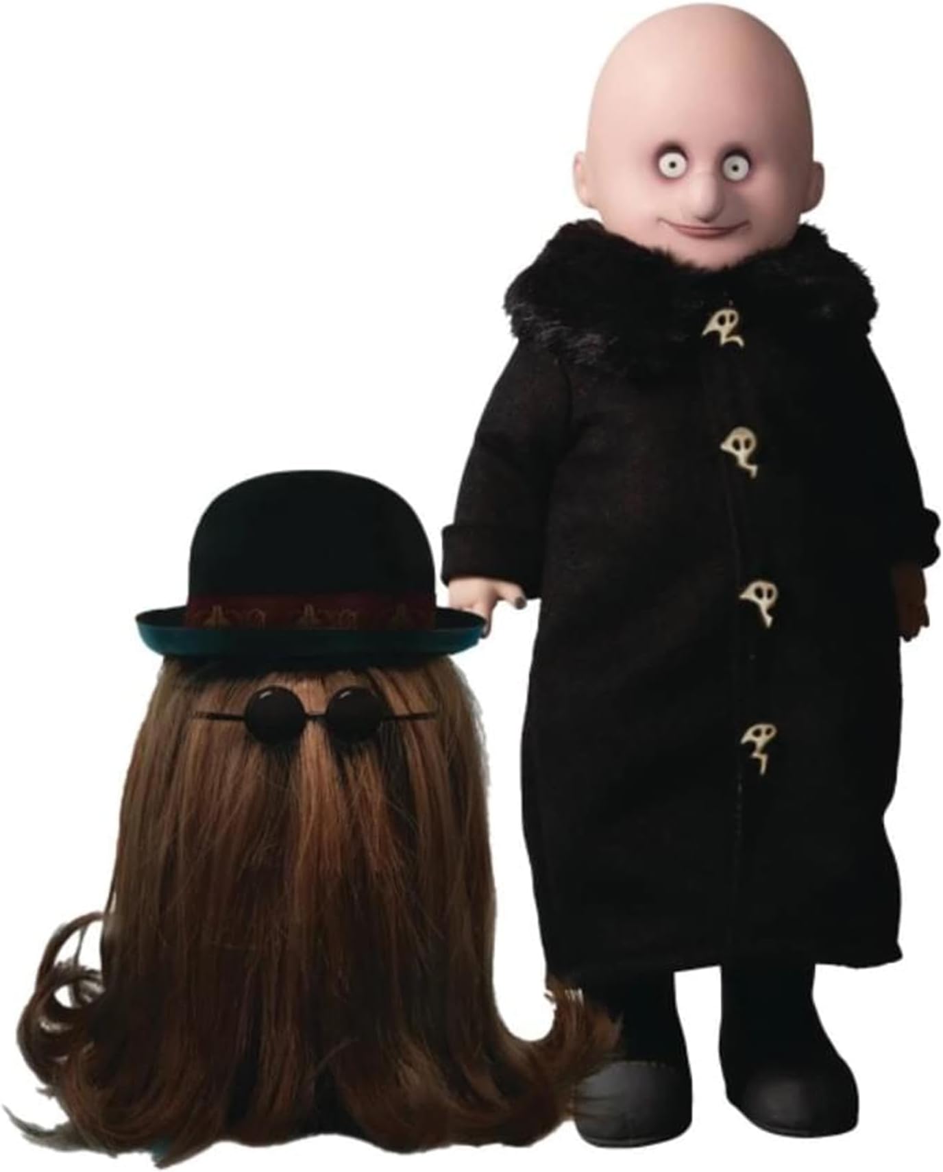 Living Dead Dolls Addams Family Uncle Fester & IT Doll Set