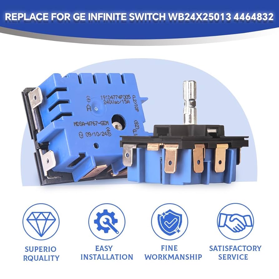 Amazon.com: WB24X25013 Infinite Control Switch Replacement