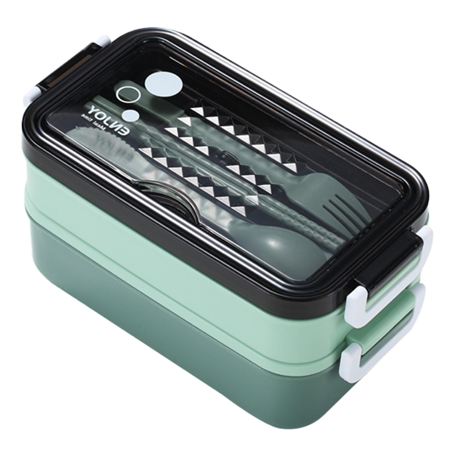 APGLSXY Nonrust Steel Thermal Lunch Box Double Wall Insulation Leak Proof Lid Portable Design for Hiking Use Leak Proof Thermal Lunch Container