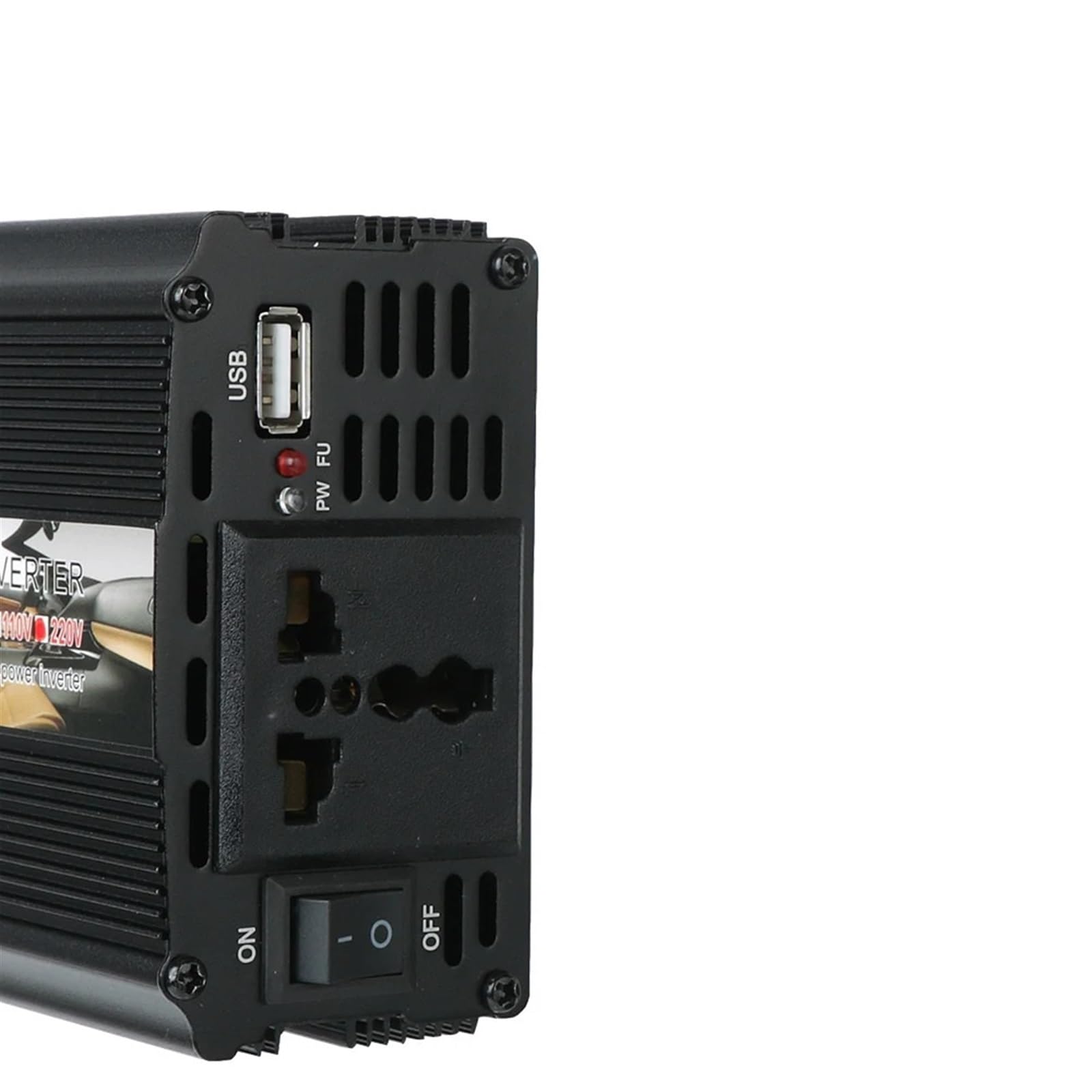 Inwertery, Modyfikowany falownik sinusoidalny 1000 W 2000 W Przetwornica napięcia samochodowego z ładowarką USB DC na AC(2000W)