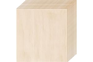1/4 Wood Sheets 12 Pack