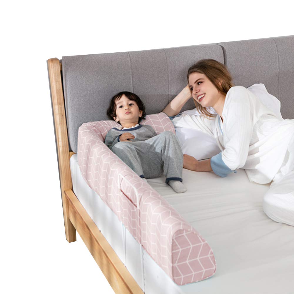 Evita caídas con el parachoques protector de cama de espuma