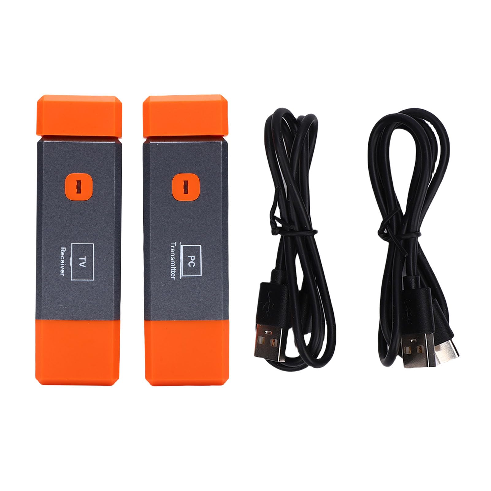 Zunate Bezprzewodowy Nadajnik i Odbiornik HDMI, Dwuzakresowy Bezprzewodowy Przedłużacz HDMI o Długości 165 Stóp/50 M, Wejście Dekodowania 4K, Wyjście 1080P, do Telewizora PC Laptop