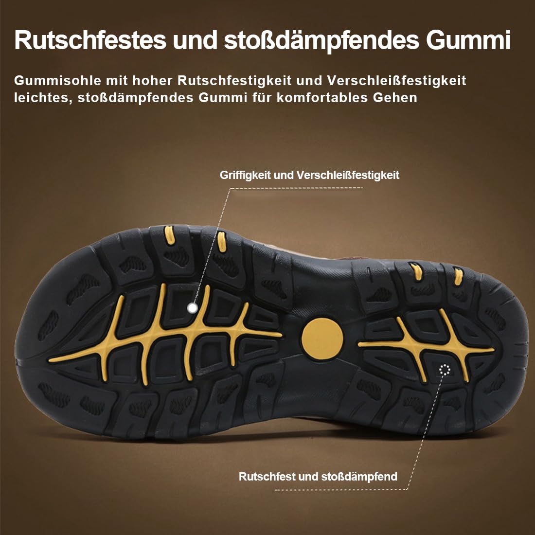 Ergonomische OrthopäDische Herrensandalen füR Schmerzlinderung, Herren Sandalen Sommer Wandersandale Beach Sandalen Trekkingschuhe