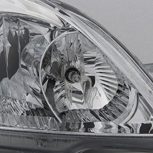 AKKON - For 2003 2004 2005 2006 2007 2008 Toyota Matrix Headlight Lamp Driver/Left Side Direct Replacement
