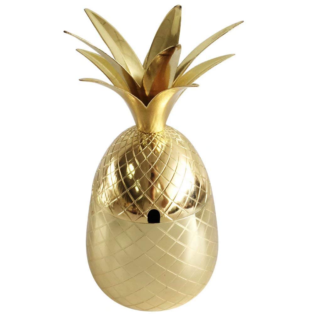 Gobelet ananas avec paille de 510 cl fait main pour toutes vos boissons festives