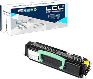 LCL Compatible for Dell 1700 310-5400 310-5402 310-7039 310-7022 310-5399 310-7023 310-7025 310-5401 310-7038 310-7020 310-7040 6000 Pages (1-Pack Black) Toner Cartridges for Dell 1700 1700N 1710 1710N