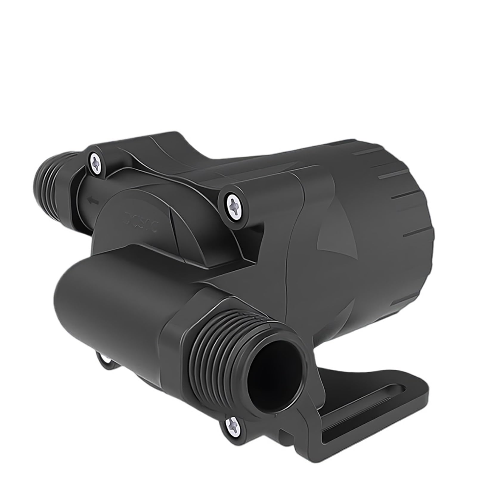 TKJBHGPK Cichy bezszczotkowy silnik o regulowanej prędkości DC12/24V 2100/2400L/H cyrkulacyjna pompa zanurzeniowa, opcjonalny adapter IP68 (adapter EU_1260S EU)