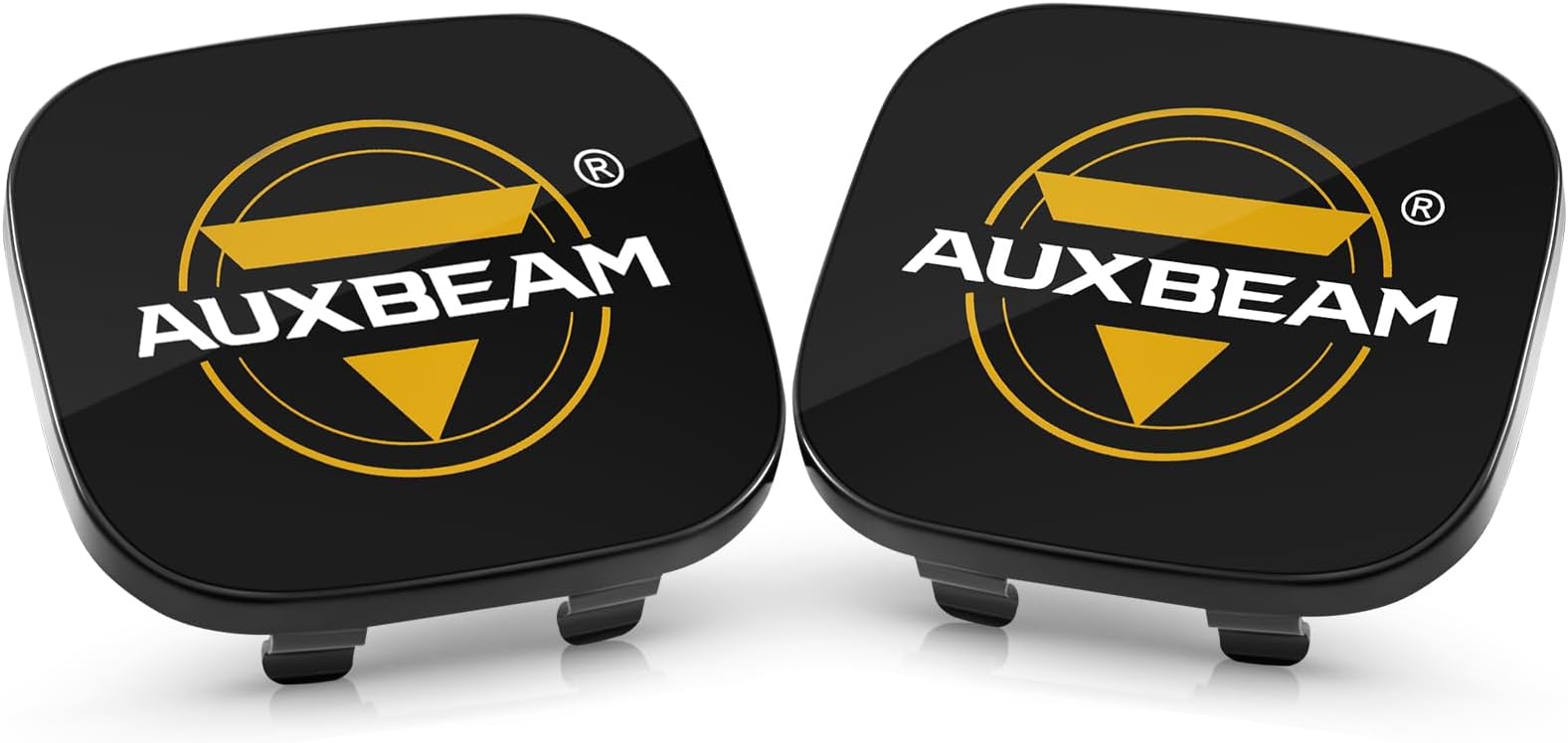 XP-Ultra Series 5 Inch Black Protective Light Covers, Cube Offroad Lens Cap, On Road & Off Road Compliant, Square Pod Light Lid, Snap-On Design, 2 Packs