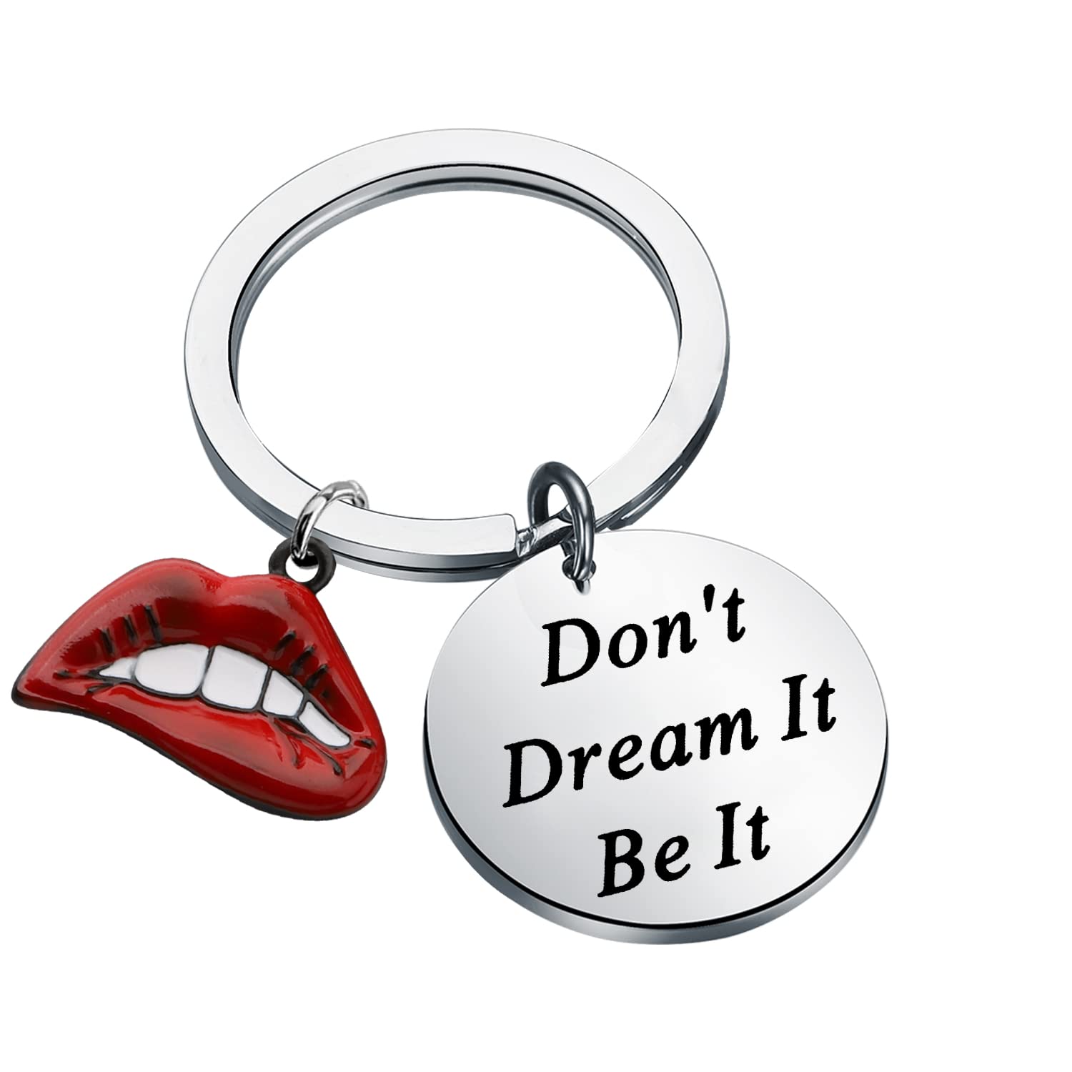 AKTAP The R Horror Show Inspired Keychain Don’t It Be It Lyrics Jewelry for Horror Fans