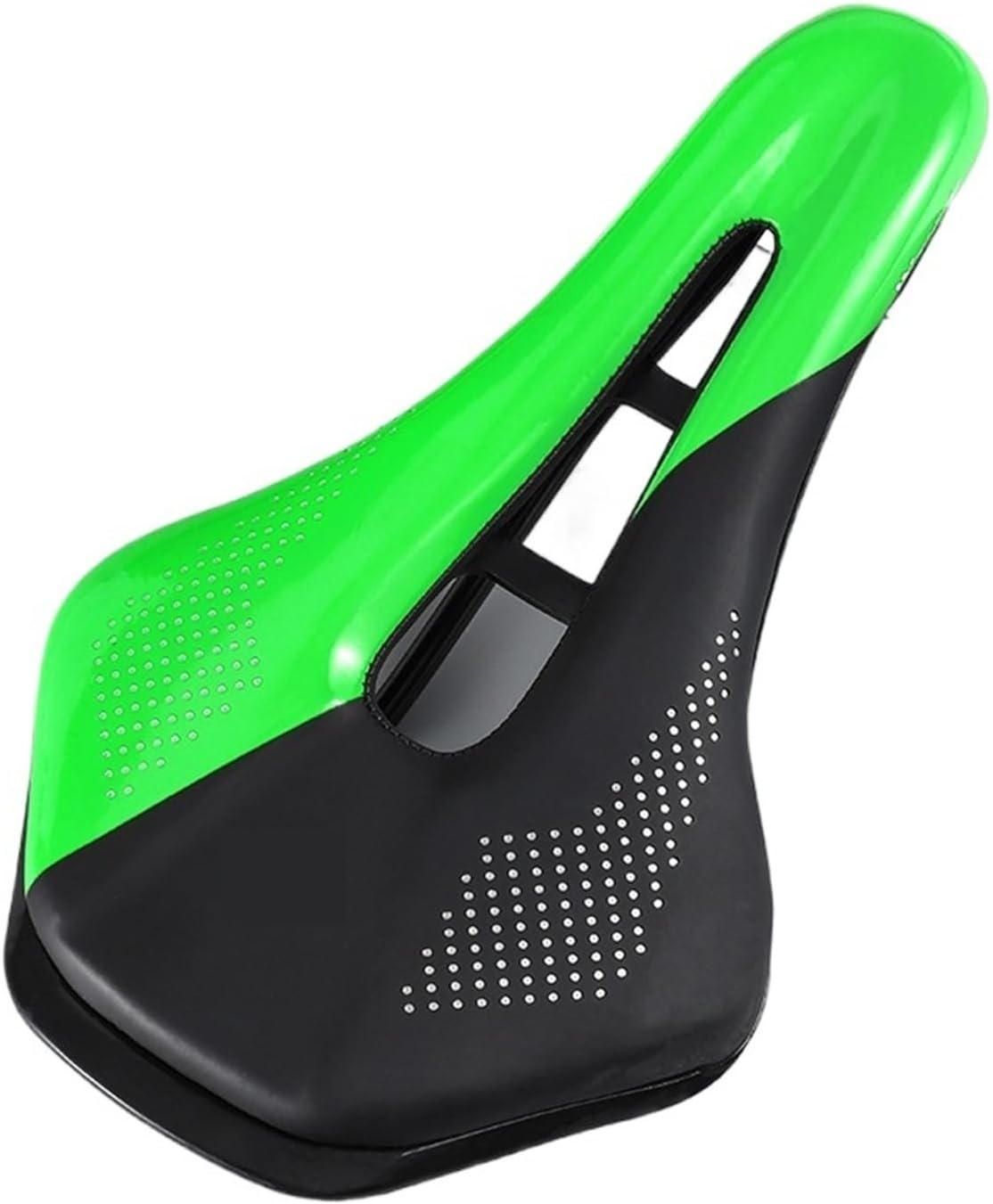 Bicycle Saddle Non-Slip Short Nose Bike Seat PU Leather Hollow Road Ergonomic Comfortable Bike Cushion