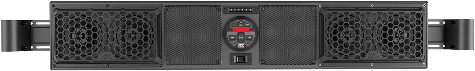 MUDSYS41 Four-Speaker Marine Soundbar System w/Bluetooth for ATV/UTV/Tractor