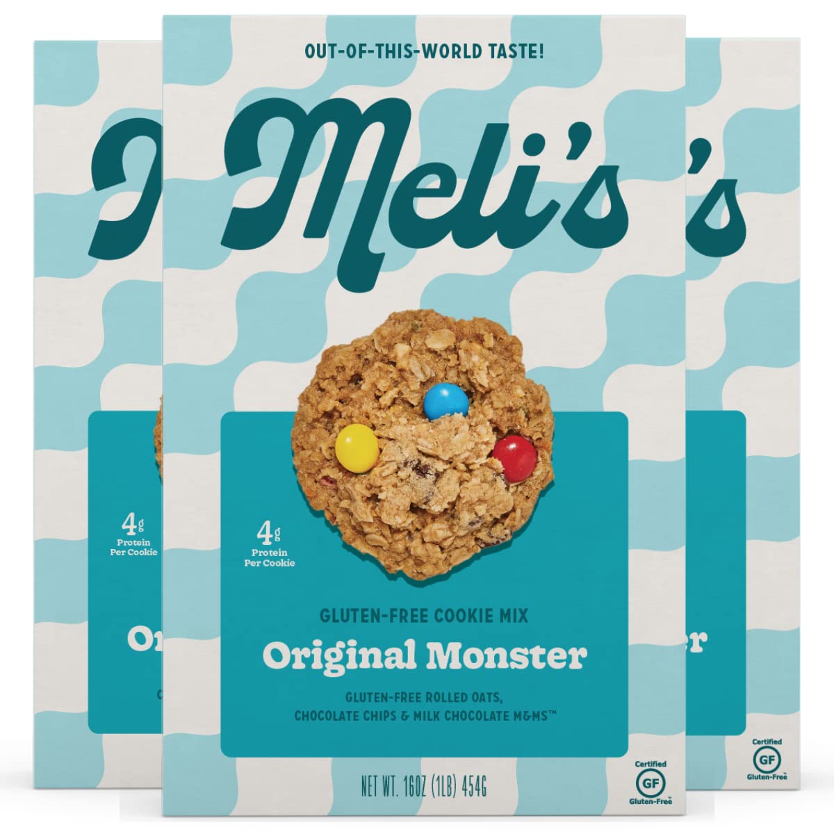 Melis Original Monster Gluten Free Cookie Mix with M&M's