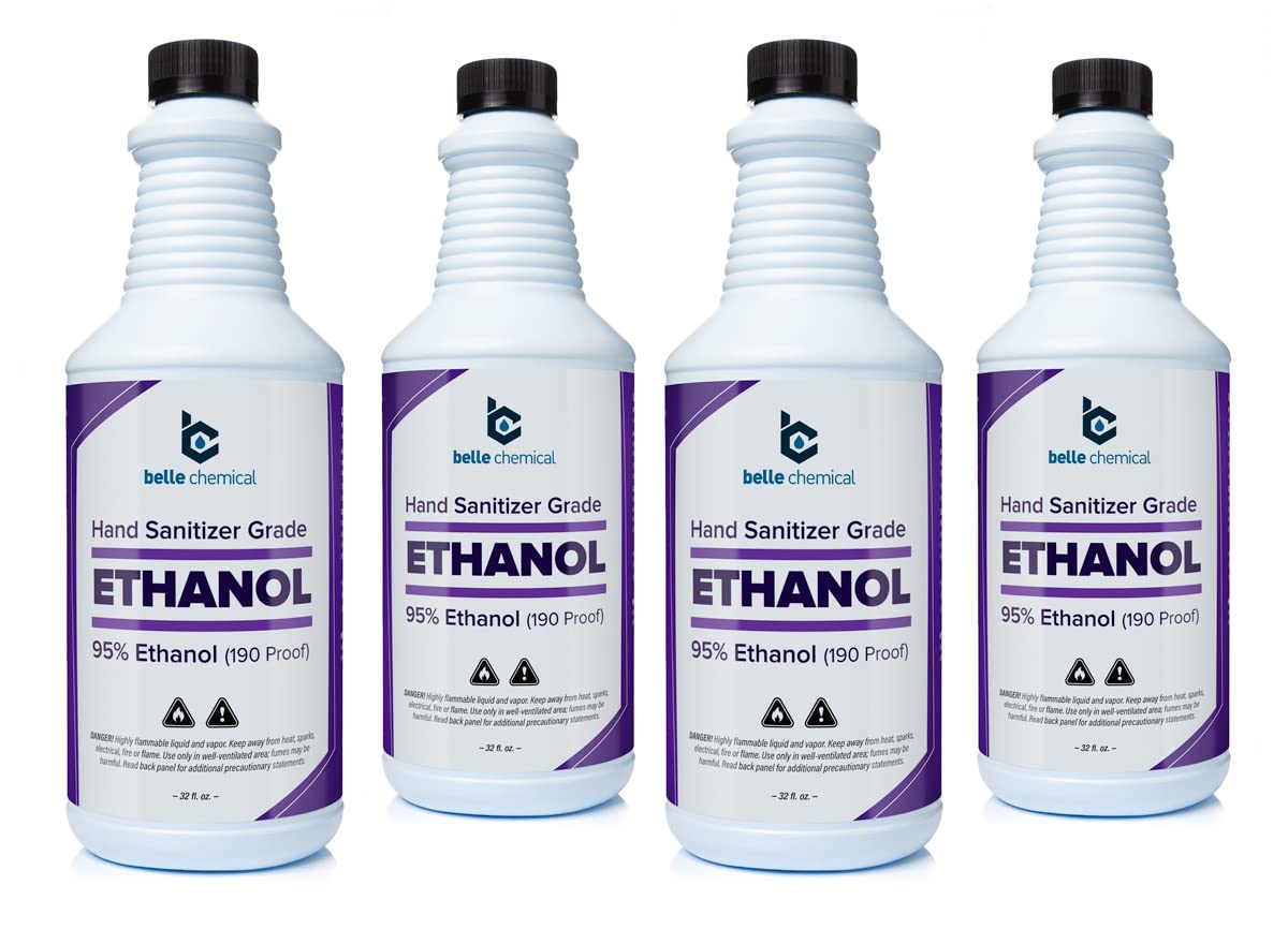 Medical Grade Ethanol - 95% Ethyl Alcohol - for Hand Sanitizer Production - No Fermentation Smell - 
