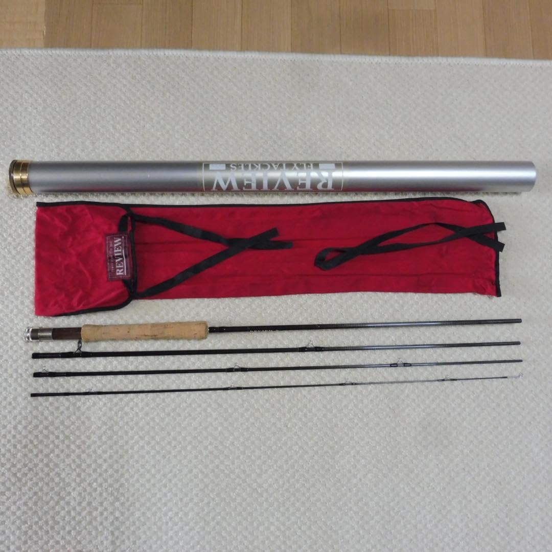 希少♪】REVIEW XX RX 1510D 15ft #10 3本継 ダブルハンドル レビュー