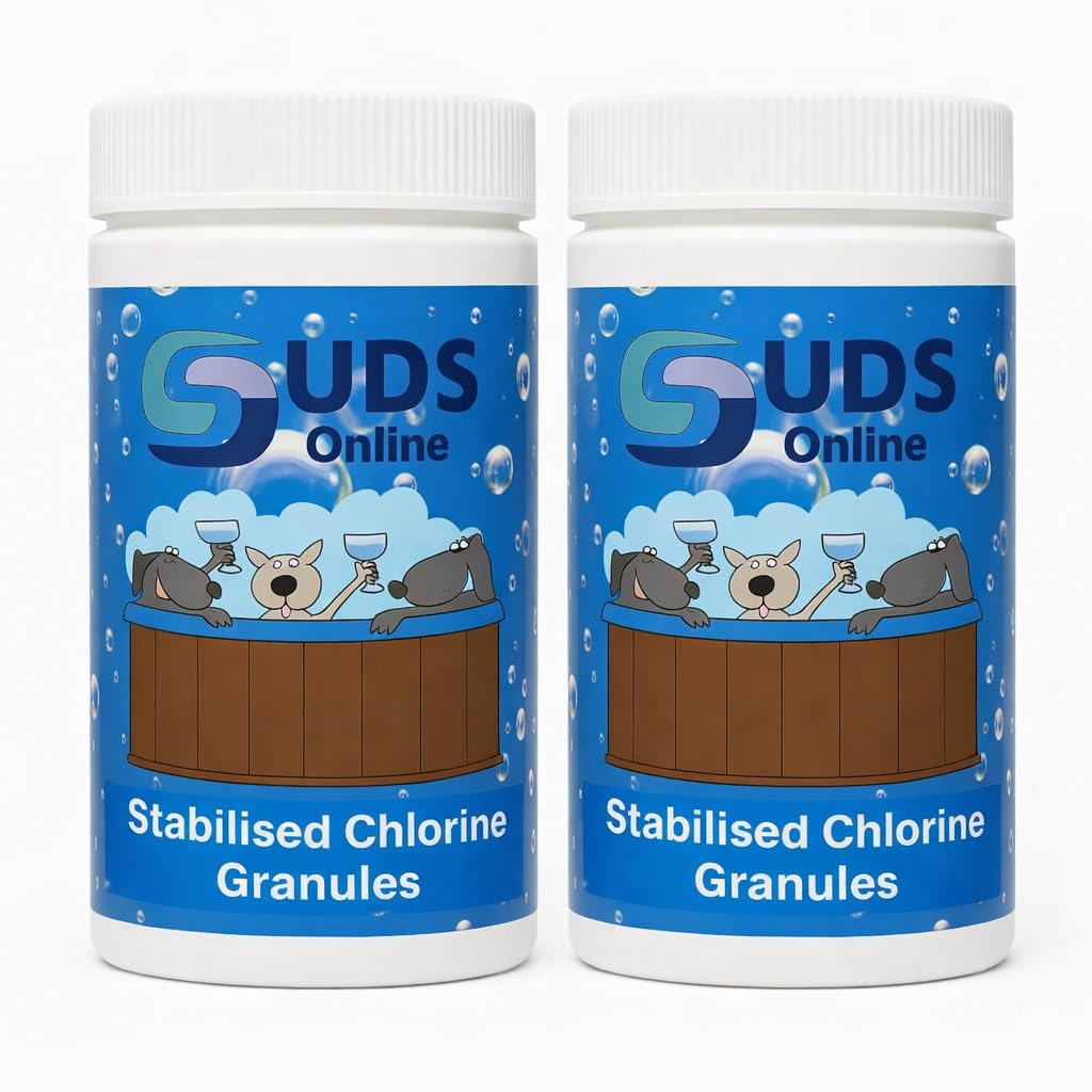 Suds-Online 2Kg Stabalised Chlorine Granules - Swimming Pool Chemicals & Spa