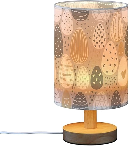 Miniatura 2 de Cute Easter Eggs Table Lamps Travel Night Light with Plug Table Lamp for Kids Candlestick Farmhouse Bedroom