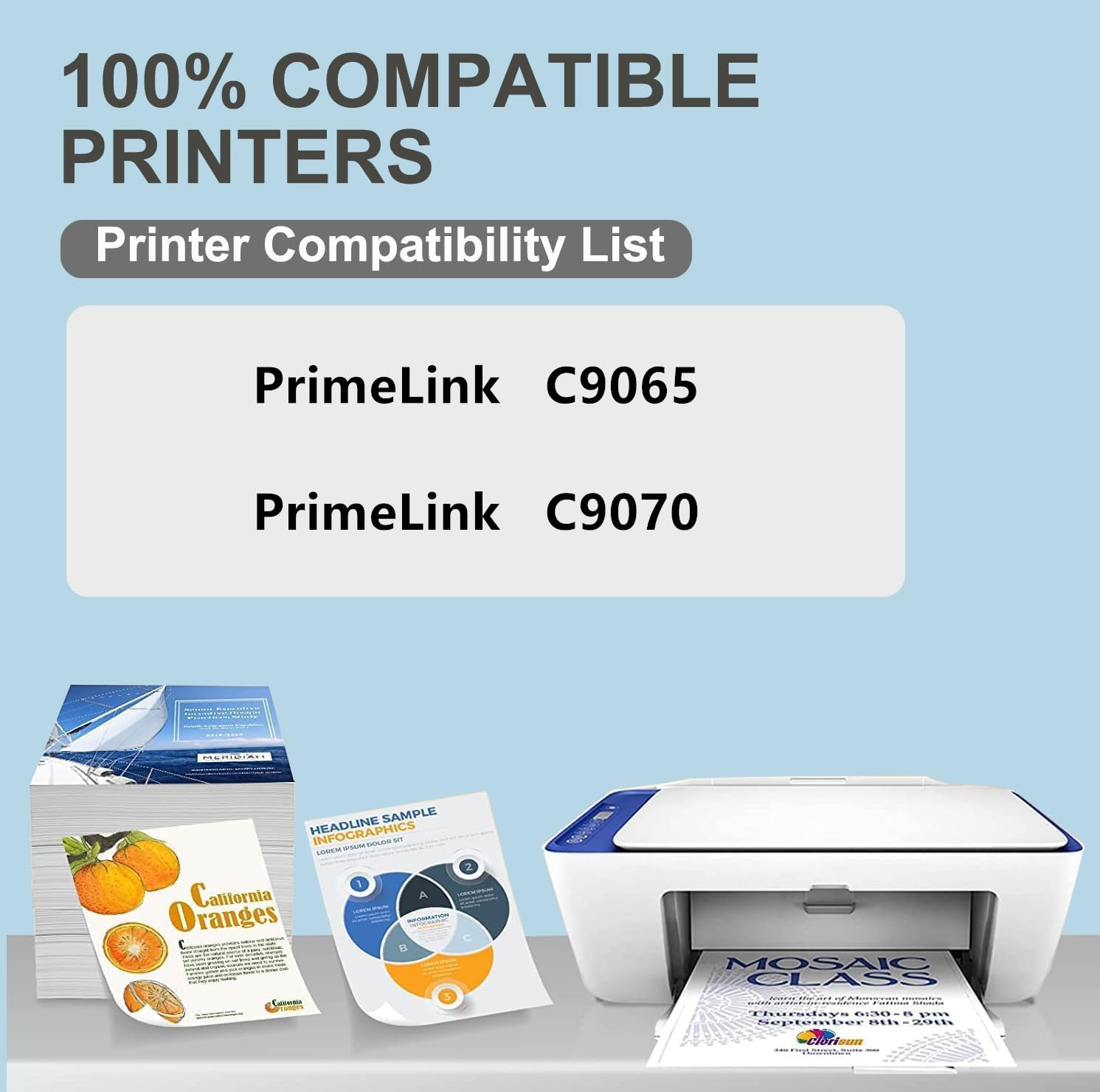 AQINK C9065 C9070 Fuser Kit Replacement for Xerox C9065 C9070 Fuser Unit Compatible with Xerox PrimeLink C9065 C9070 Printers (1-Pack, 110V)