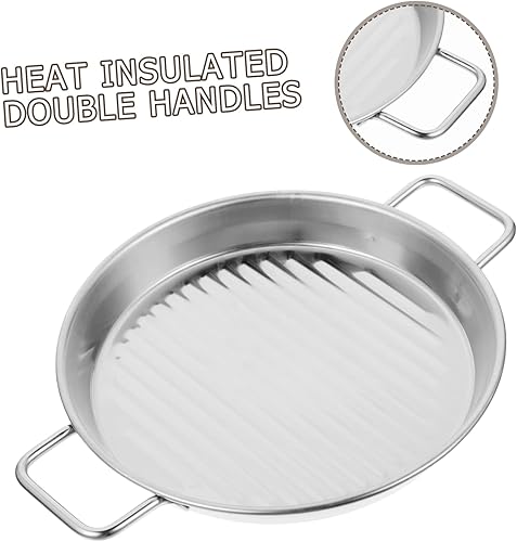 Miniatura 2 de KICHOUSE Amphora - Bandeja para hornear para pizza, suministros de panadería, bandeja para hornear pastelería, ollas coreanas para cocinar, bandeja