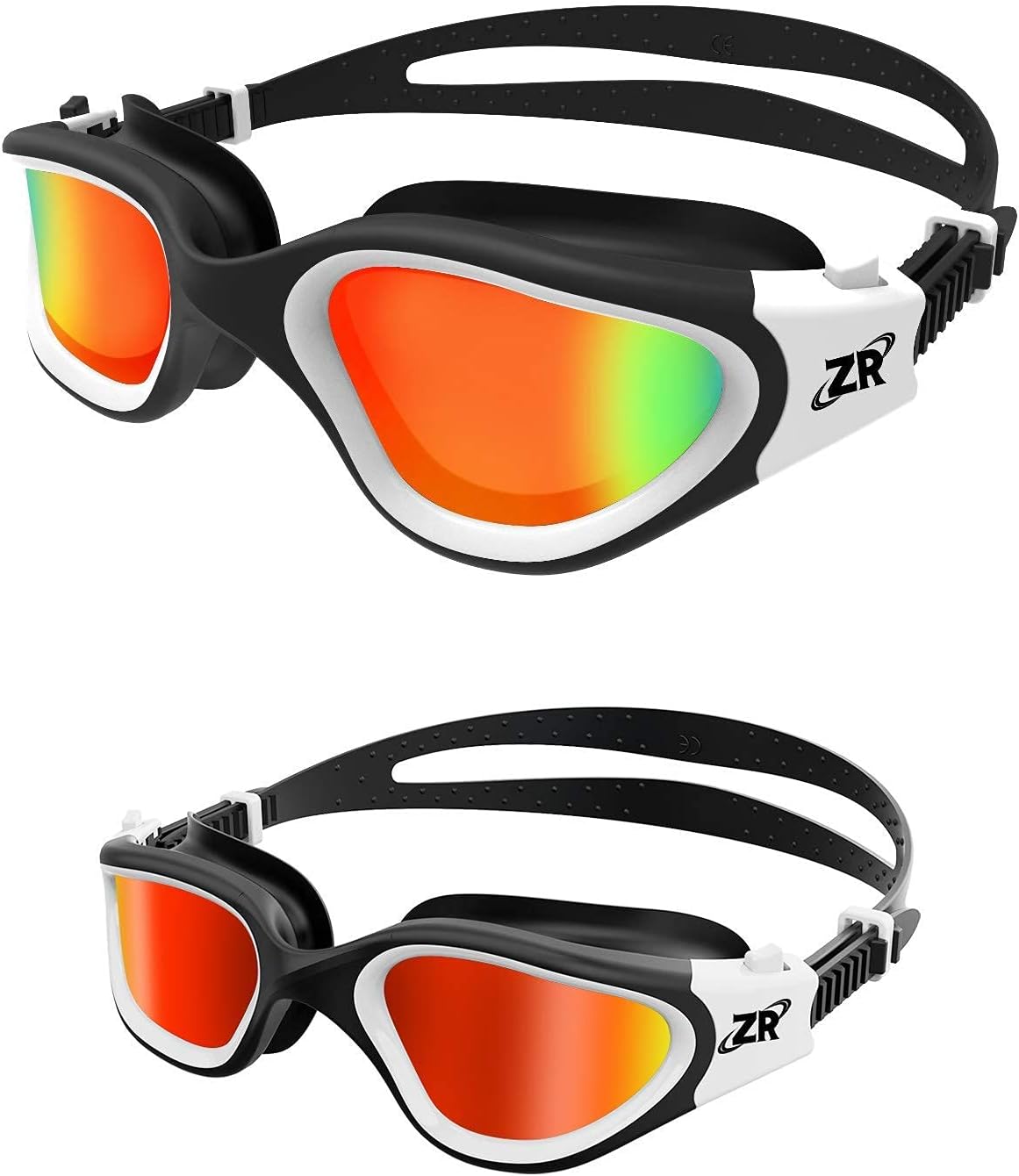 ZIONOR G1MINI Kids Polarized Swim Goggles and G1 Adult Polarized Swim Goggles