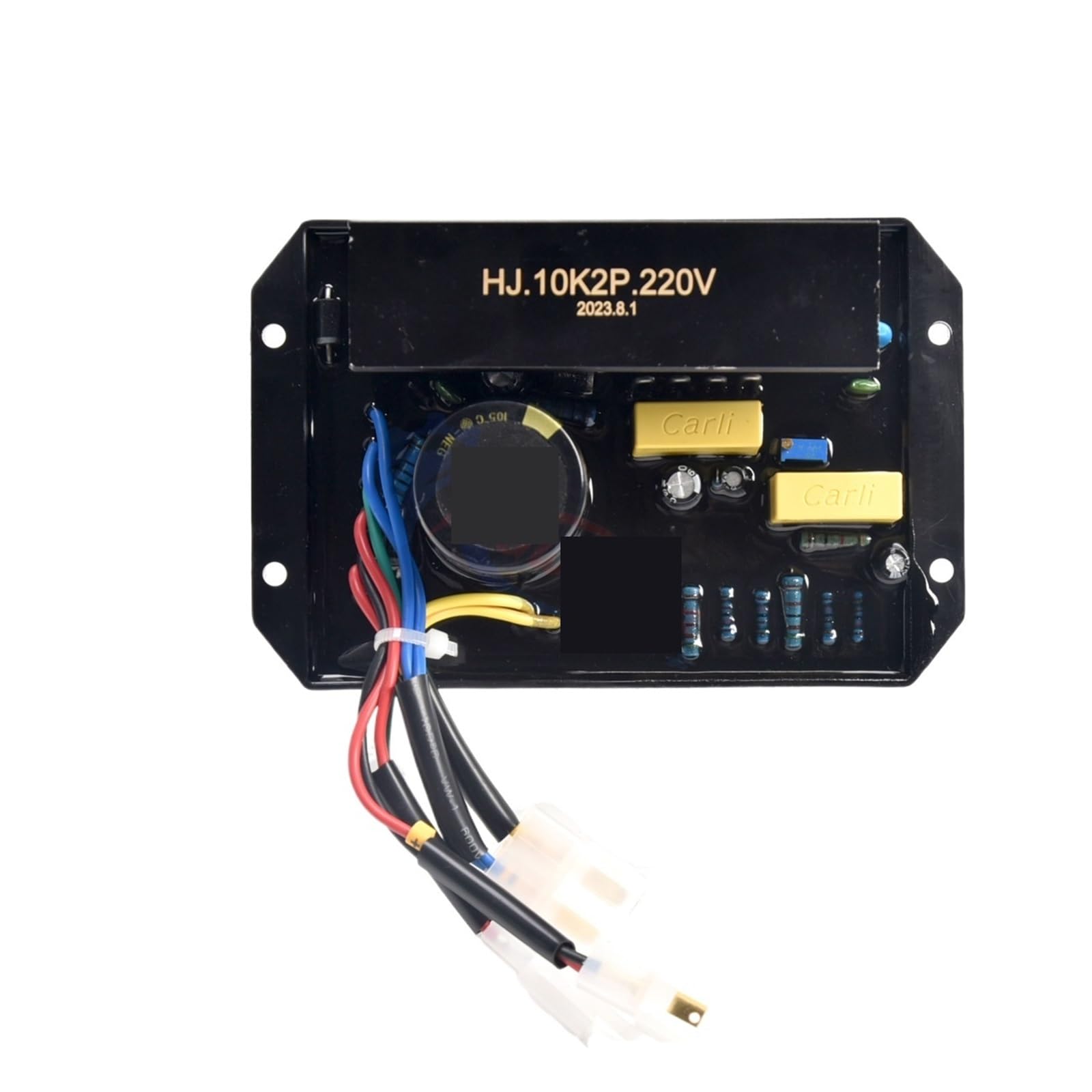 0P7BR328B 1pcs 10K3P380 10K2P110V 10K2P220V AVR Diesel Generator Automatic Voltage Regulator Gasoline Control Module(10K2P110V)