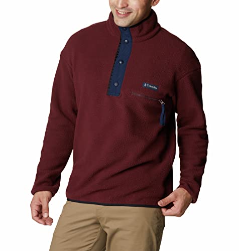 Image of Columbia Men Helvetia Half Snap Fleece Hiking and Trekking Pullover