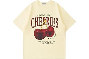 Oversized Cherries Graphic Tee