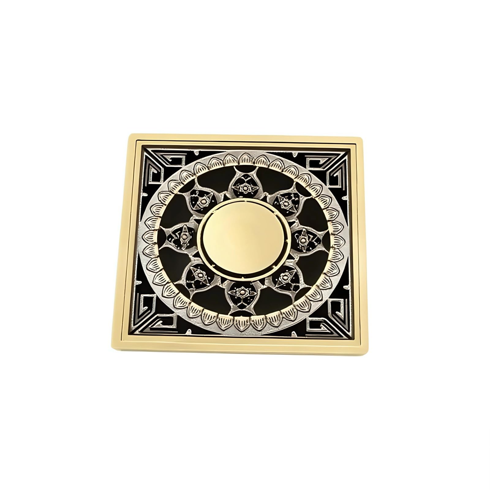 Kalttoy Round Round Universals Shower Floor Drain Antique Metal Floor Strainer Filter Hair Catcher For Bathroom Kitchen Balcony Garage Antiblocking Strainer Ground Leakage Hair Catcher Easily Install