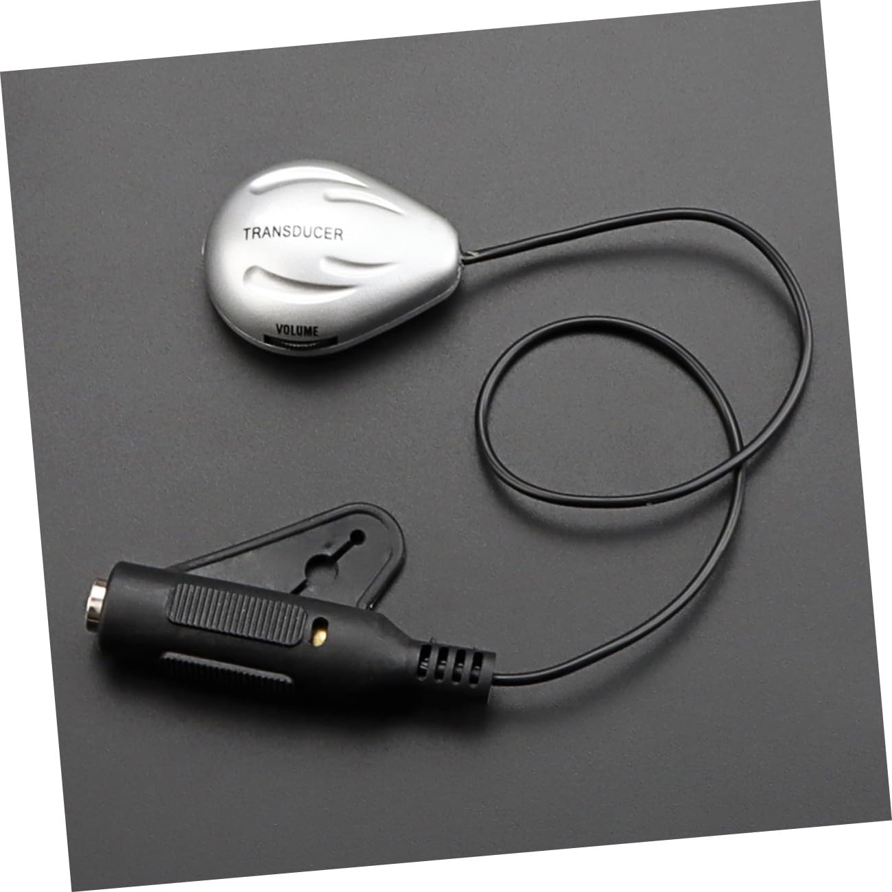 Supvox 3stücke Akustischer Gitarren-pickup Mit Volumenregelung Piezoelektrischer Mikrofon-tonabnehmer Installieren Für Folk-gitarre Und Ukulele Präzise Klangerfassung Gitarrenzubehör