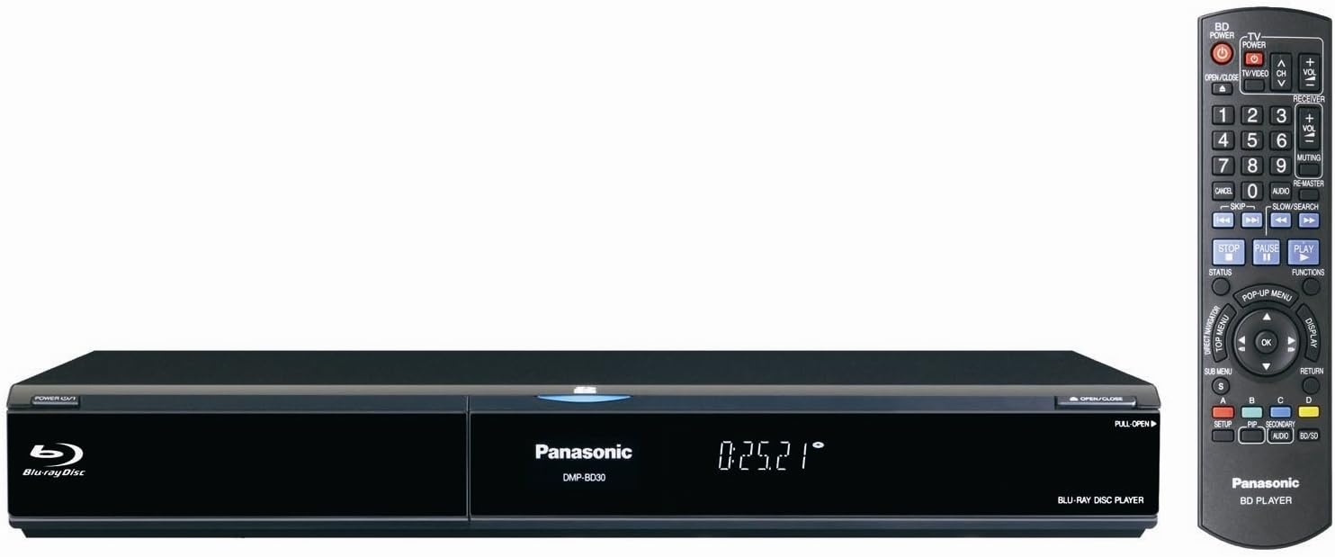 DMP-BD30K 1080p Blu-Ray Disc Player