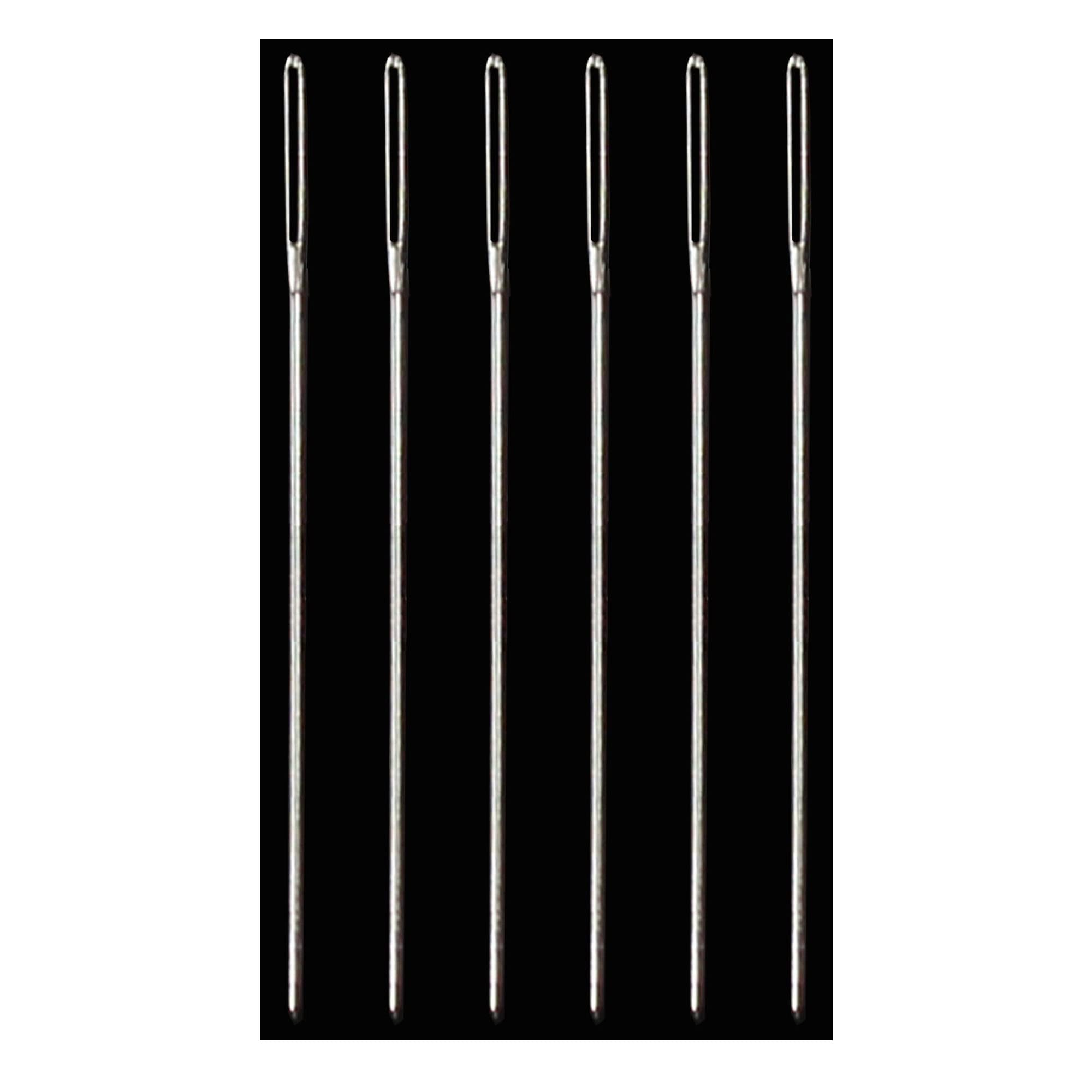 Whitecroft Essentials Silver Crafty Hand Sewing Needles Tapestry Cross Stitch Sew Needle Size 28