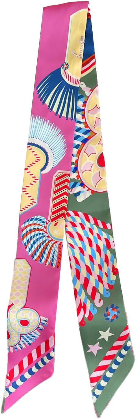 Purse Scarf for Women Bag Scarf Handbag Handle Accessory - Image 2