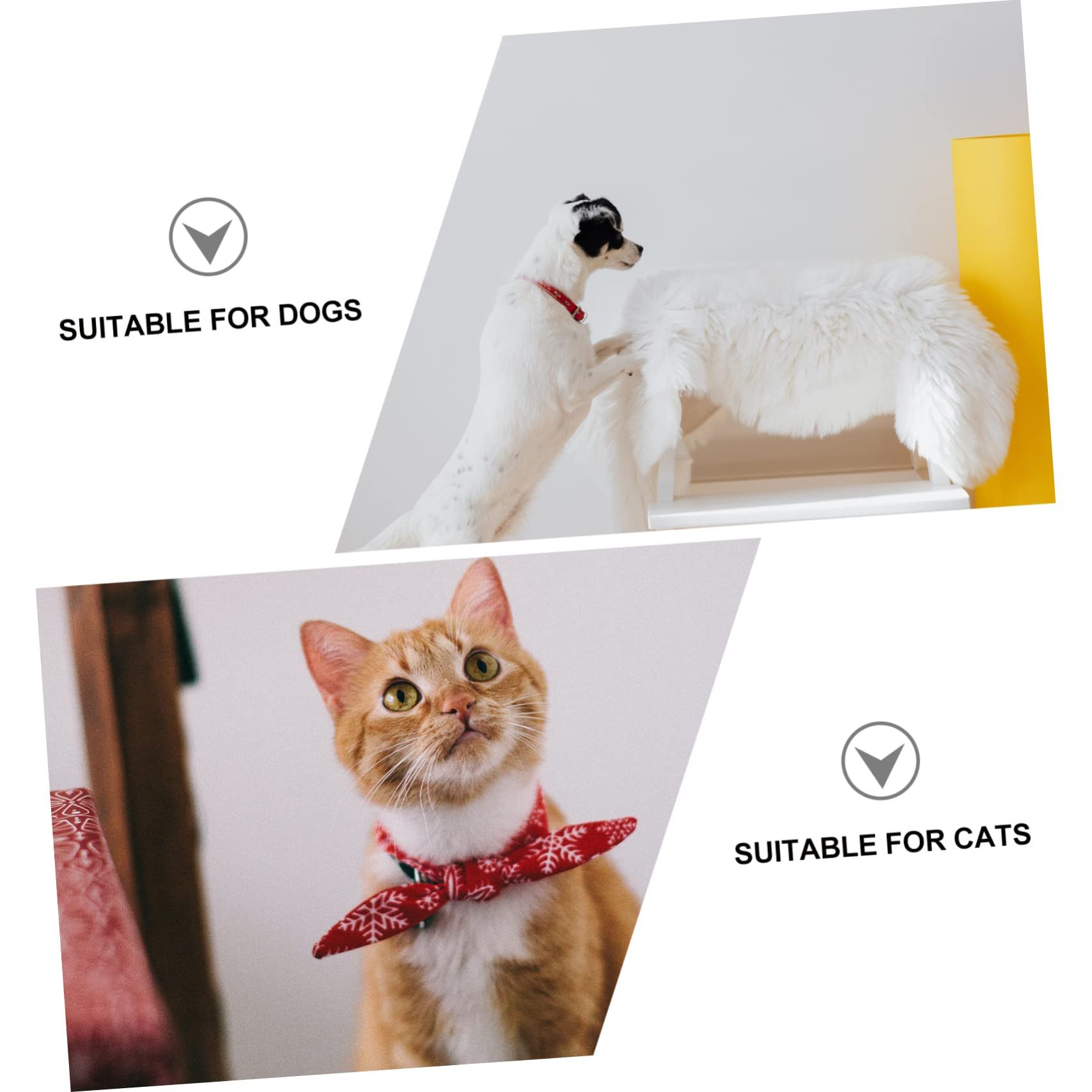 Amazon | SEWOART 犬猫用よだれかけ首輪 調節可能な首回りで着脱し