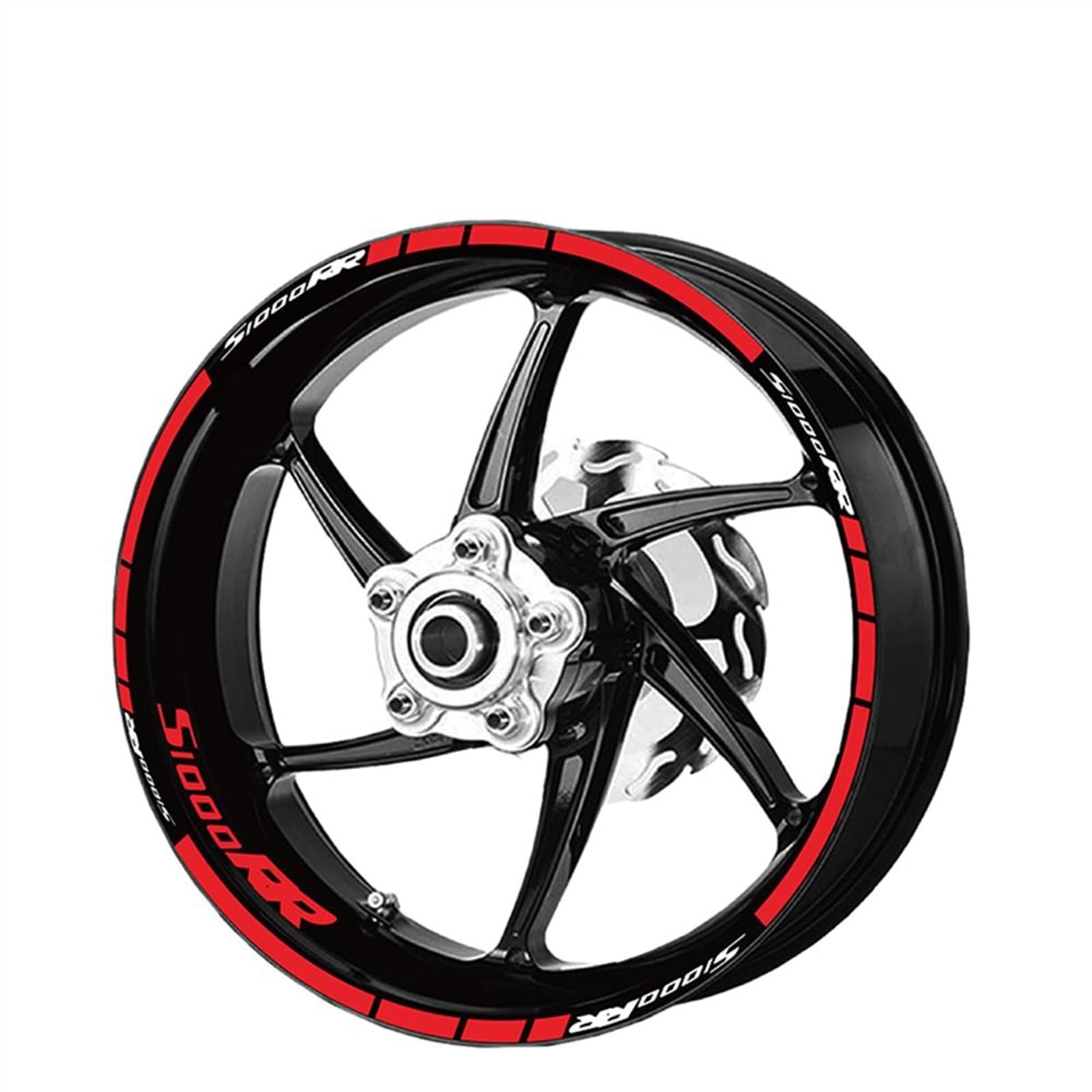 Applique Motorcycle Wheel Sticker for S1000RR S 1000RR S1000 RR Reflective Stripe Decal(A3)