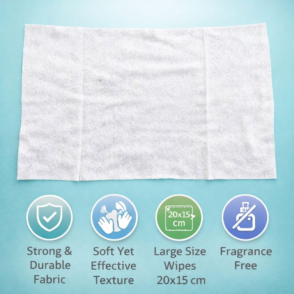 Baby Wet Wipes – 99% Pure Water, Fragrance Free, Gentle & Soft for Sensitive Skin. 12 Pack, 864 Wipes
