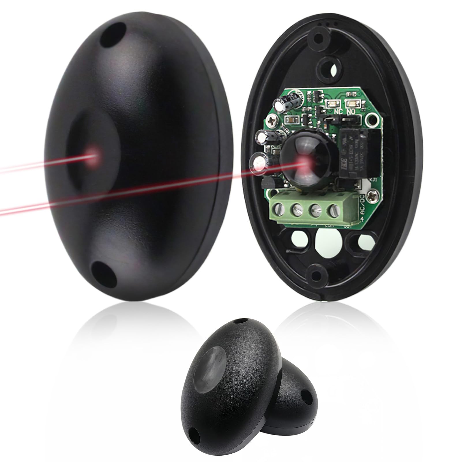 Fotocellule Infrarossi Per Cancelli E Garage | 12/24V AC/DC, Portata 25m, Con Filtro Solare IP55 - Foto 9