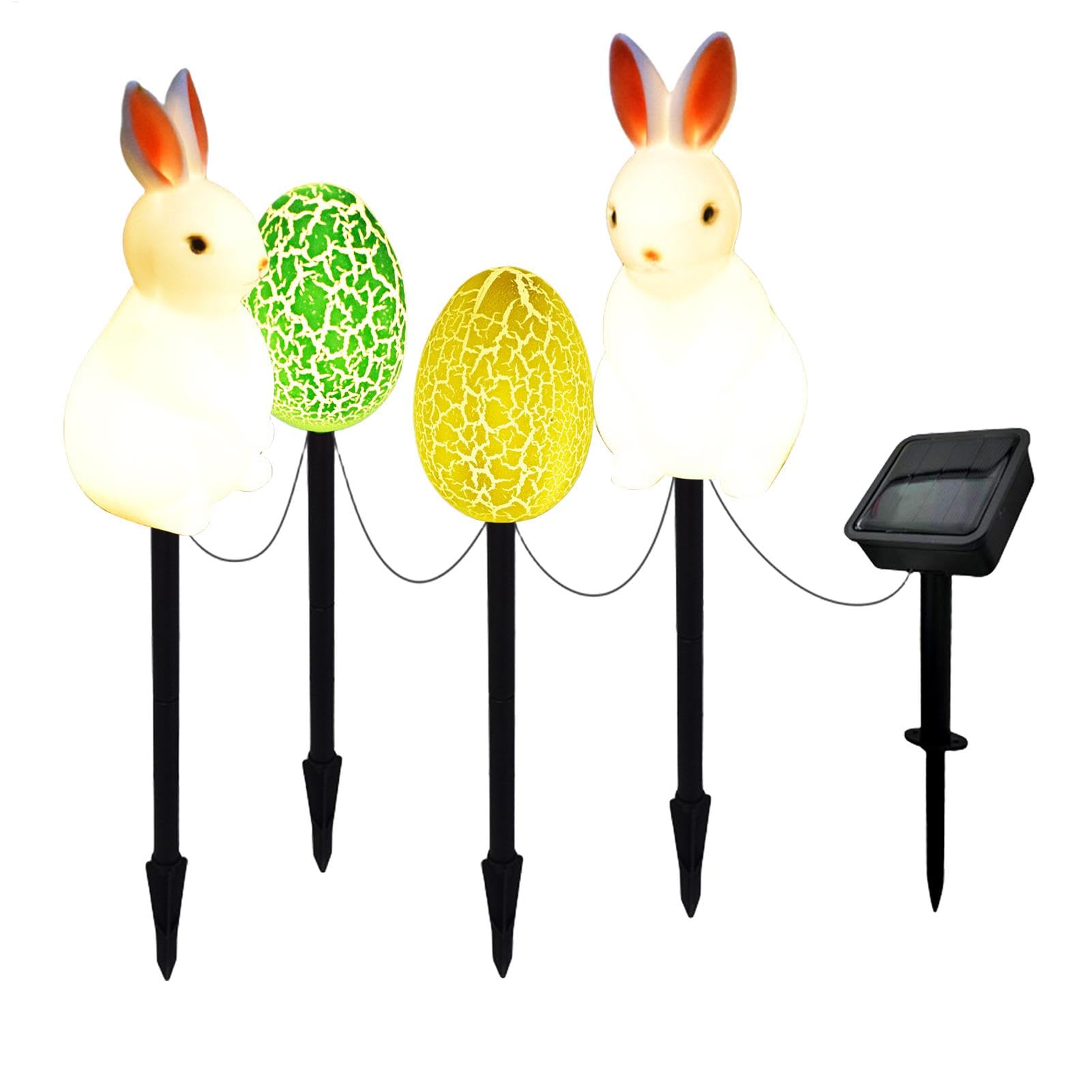 Tytuł Solar Easter Lights Outdoor, Wielkanocne światła zewnętrzne