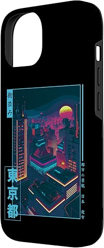 Miniatura 5 de Funda estética japonesa Vaporwave City Tokyo para iPhone 11 Pro Max