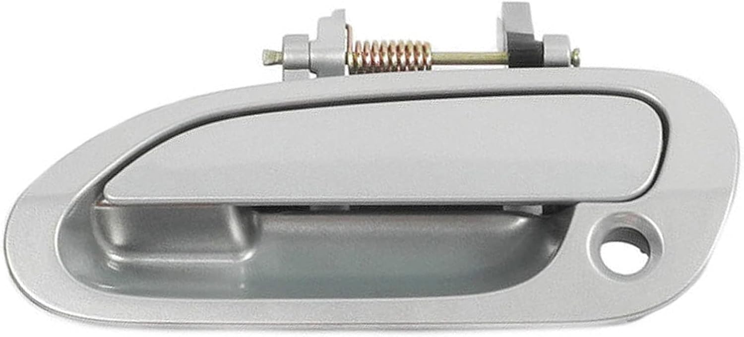 Advance Ignition Front Left Driver Side Exterior Outside Door Handle Compatible with Honda 98-02 Accord NH612M Regent Silver Metallic 1998 1999 2000 2001 2002