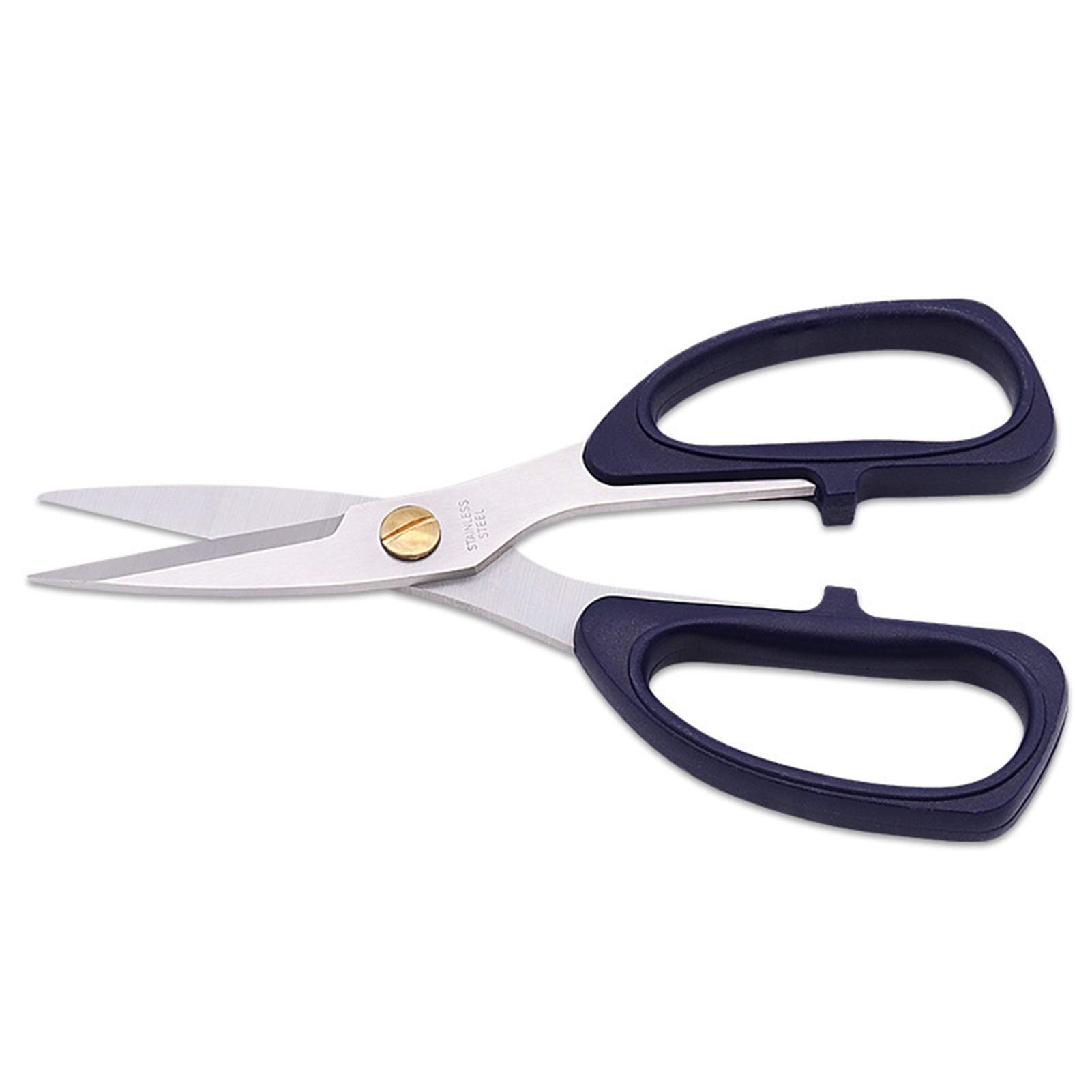 Forbici da Cucina Multifunzione, Forbici da Cucina per Carne, Forbici da casa, Forbici Blu in Acciaio Inossidabile, Forbici da Ufficio