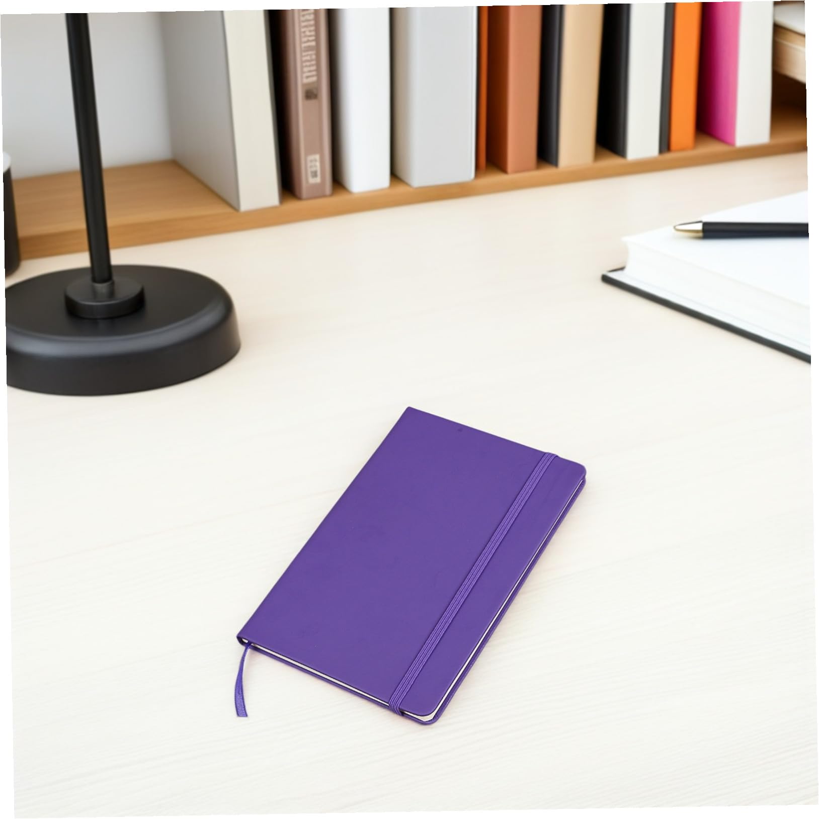 Set da 7 Quaderni Tascabili A6 con Righe e Fascia Elastica, Quaderni Piccoli in Carta Pu per Studenti e Viaggi, Blocchi Note Multifunzione per Riunioni e Appunti