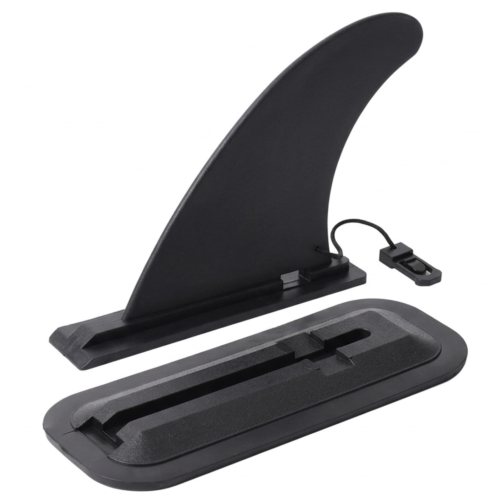 Paddle Board Fin, 4.72" Surfboard Fin | Quick-Install Paddle Board Tool-Free Snap-In Design for Enhanced Control | & Kayak Rudder Fins