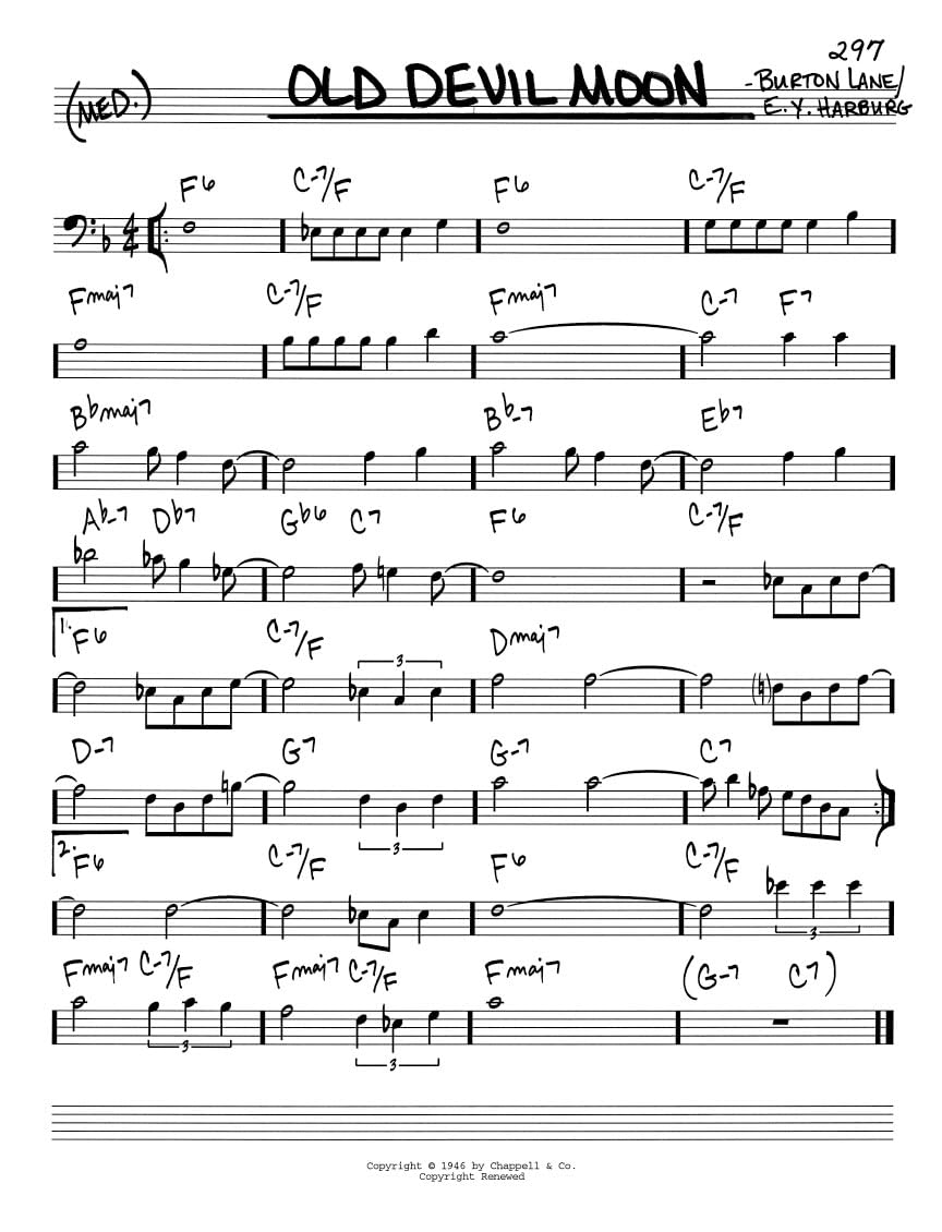 The Real Book - Volume II (2nd Ed.) Basson, Trombone, Violoncelle ou Basse