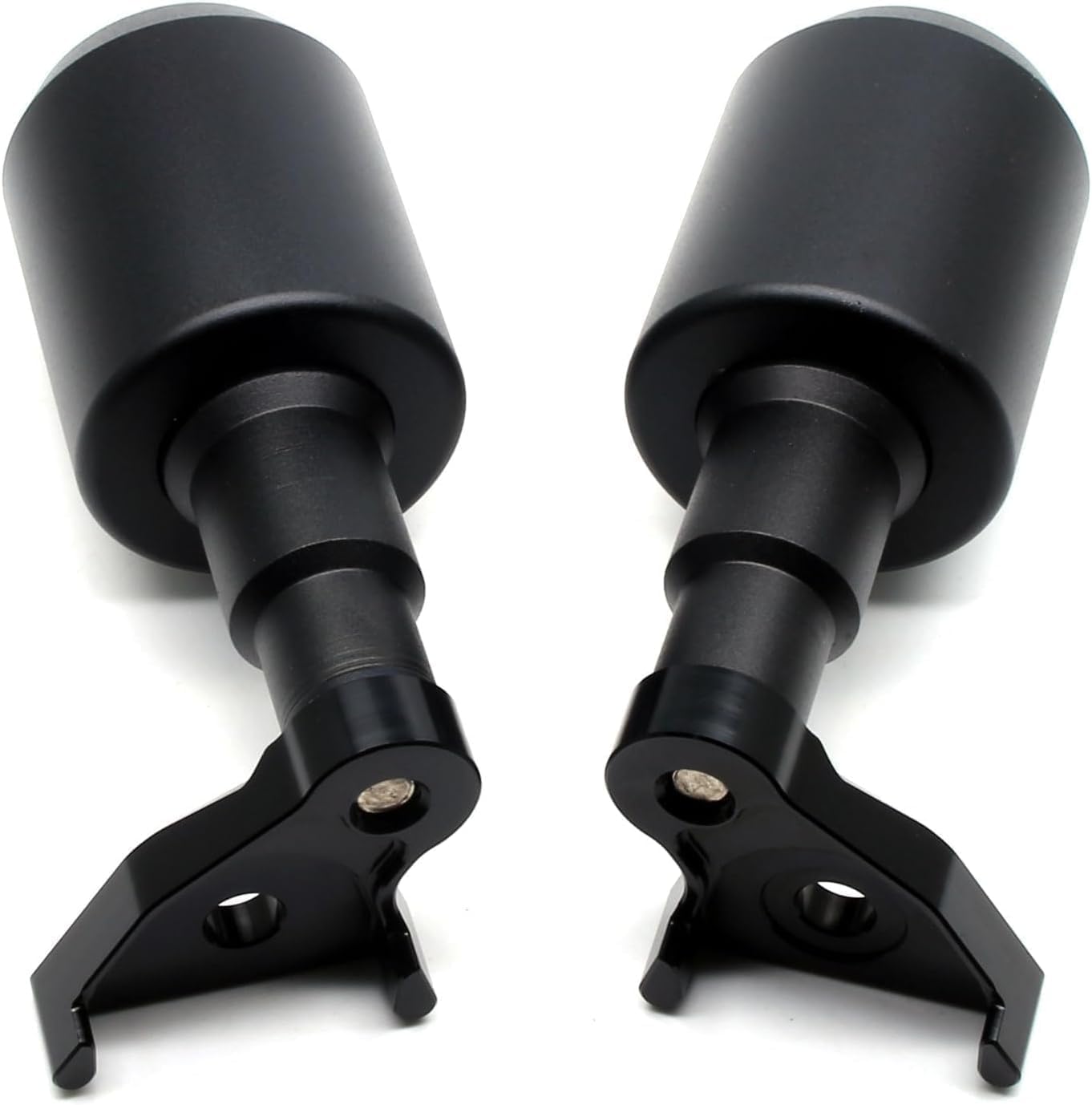 MZS Motorcycle Frame Sliders Compatible with ZX10R ZX-10R ABS 2011 2012 2013 2014 2015, Racing Falling Crash Protector Guards No Cut Kits Accessories Black